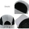 image:imageThe Hat Depot  Outdoor Safari Hiking Fishing Sun Block Cap Hat1 Cap  Gray