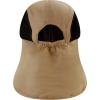 image:imageThe Hat Depot  Outdoor Safari Hiking Fishing Sun Block Cap Hat1 Cap  Khaki