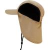image:imageThe Hat Depot  Outdoor Safari Hiking Fishing Sun Block Cap Hat1 Cap  Khaki