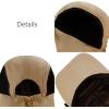 image:imageThe Hat Depot  Outdoor Safari Hiking Fishing Sun Block Cap Hat1 Cap  Khaki