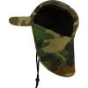 image:imageThe Hat Depot  Outdoor Safari Hiking Fishing Sun Block Cap Hat1 Cap  Wood Camo