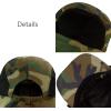 image:imageThe Hat Depot  Outdoor Safari Hiking Fishing Sun Block Cap Hat1 Cap  Wood Camo