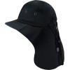 image:imageThe Hat Depot  Outdoor Safari Hiking Fishing Sun Block Cap Hat2 Hat  Black
