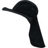 image:imageThe Hat Depot  Outdoor Safari Hiking Fishing Sun Block Cap Hat2 Hat  Black