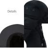 image:imageThe Hat Depot  Outdoor Safari Hiking Fishing Sun Block Cap Hat2 Hat  Black