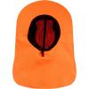image:imageThe Hat Depot  Outdoor Safari Hiking Fishing Sun Block Cap Hat2 Hat  Blaze Orange
