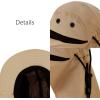 image:imageThe Hat Depot  Outdoor Safari Hiking Fishing Sun Block Cap Hat2 Hat  Khaki