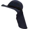 image:imageThe Hat Depot  Outdoor Safari Hiking Fishing Sun Block Cap Hat2 Hat  Navy
