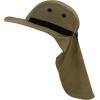 image:imageThe Hat Depot  Outdoor Safari Hiking Fishing Sun Block Cap Hat2 Hat  Olive
