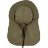 image:imageThe Hat Depot  Outdoor Safari Hiking Fishing Sun Block Cap Hat2 Hat  Olive