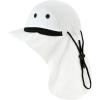 image:imageThe Hat Depot  Outdoor Safari Hiking Fishing Sun Block Cap Hat2 Hat  White