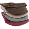 image:imageThe Hat Depot  Visor Beanie Unisex Winter Knit Skull Beanie with Brim Hat2 Slouchy  Brown