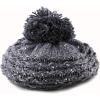 image:imageThe Hat Depot  Winter Multi Color Pom Pom Knit Beret Hat2 Style 2  Dark Gray