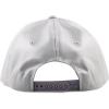 image:imageThe Hat Depot 1300 Plain Faux Leather Snapback Baseball One SizeCapGrey