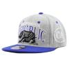 image:imageThe Hat Depot 1300A Premium Quality Republic California Soft Heather Grey Snapback Cap Royal