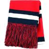 image:imageThe Hat Depot 1300sf Unisex Knit Sporty Stripe Fashion Winter Long ScarfRedWhite
