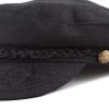 image:imageThe Hat Depot 1400CD1970 Winter Unisex 100 Wool Greek Fishermans Hat SM Black