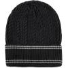 image:imageThe Hat Depot 200HSki100 Twisted Cable Classic Winter Beanie HatBlack Grey