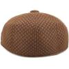 image:imageThe Hat Depot 200h Soft Cool Mesh Newsboy Cabbie Ivy Hat SM Brown