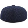 image:imageThe Hat Depot 200h Soft Cool Mesh Newsboy Cabbie Ivy Hat SM Navy