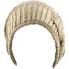 image:imageThe Hat Depot 200h1134 Womens Hand Made Ribbon Rhinestone Winter Knit Beanie HatKhaki