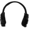 image:imageThe Hat Depot 700MF02 Snowflake Design Fur EarmuffsBlack