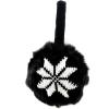 image:imageThe Hat Depot 700MF02 Snowflake Design Fur EarmuffsBlack
