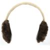 image:imageThe Hat Depot 700MF02 Snowflake Design Fur EarmuffsBrown