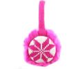 image:imageThe Hat Depot 700MF02 Snowflake Design Fur EarmuffsPink