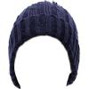 image:imageThe Hat Depot 700WHU2 Unisex Solid Color Ribbed Beanie with Pom hatNavy