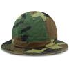 image:imageThe Hat Depot Bucket Sun Hat 100 Cotton Long Brim and Deeper amp Round Top Tennis Packable Summer Fashion Outdoor Hat1 Tennis  Wood Camo