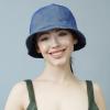 image:imageThe Hat Depot Bucket Sun Hat 100 Cotton Long Brim and Deeper amp Round Top Tennis Packable Summer Fashion Outdoor Hat2 Tennis  Dark Denim
