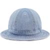 image:imageThe Hat Depot Bucket Sun Hat 100 Cotton Long Brim and Deeper amp Round Top Tennis Packable Summer Fashion Outdoor Hat2 Tennis  Light Denim