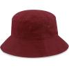 image:imageThe Hat Depot Bucket Sun Hat 100 Cotton Long Brim and Deeper amp Round Top Tennis Packable Summer Fashion Outdoor HatBurgundy