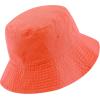image:imageThe Hat Depot Bucket Sun Hat 100 Cotton Long Brim and Deeper amp Round Top Tennis Packable Summer Fashion Outdoor HatCoral
