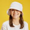 image:imageThe Hat Depot Bucket Sun Hat 100 Cotton Long Brim and Deeper amp Round Top Tennis Packable Summer Fashion Outdoor HatCoral