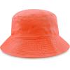 image:imageThe Hat Depot Bucket Sun Hat 100 Cotton Long Brim and Deeper amp Round Top Tennis Packable Summer Fashion Outdoor HatCoral