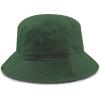 image:imageThe Hat Depot Bucket Sun Hat 100 Cotton Long Brim and Deeper amp Round Top Tennis Packable Summer Fashion Outdoor HatDark Green