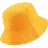 image:imageThe Hat Depot Bucket Sun Hat 100 Cotton Long Brim and Deeper amp Round Top Tennis Packable Summer Fashion Outdoor HatGold
