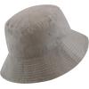 image:imageThe Hat Depot Bucket Sun Hat 100 Cotton Long Brim and Deeper amp Round Top Tennis Packable Summer Fashion Outdoor HatGrey