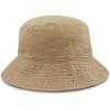 image:imageThe Hat Depot Bucket Sun Hat 100 Cotton Long Brim and Deeper amp Round Top Tennis Packable Summer Fashion Outdoor HatKhaki