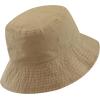 image:imageThe Hat Depot Bucket Sun Hat 100 Cotton Long Brim and Deeper amp Round Top Tennis Packable Summer Fashion Outdoor HatKhaki