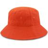 image:imageThe Hat Depot Bucket Sun Hat 100 Cotton Long Brim and Deeper amp Round Top Tennis Packable Summer Fashion Outdoor HatOrange
