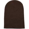 image:imageThe Hat Depot Classic Daily Beanie Knit Skull Long Plain Ski Hat  Made in USABrown