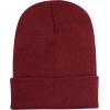 image:imageThe Hat Depot Classic Daily Beanie Knit Skull Long Plain Ski Hat  Made in USABurgundy