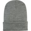 image:imageThe Hat Depot Classic Daily Beanie Knit Skull Long Plain Ski Hat  Made in USAGrey