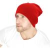 image:imageThe Hat Depot Classic Daily Beanie Knit Skull Long Plain Ski Hat  Made in USARed