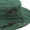image:imageThe Hat Depot Cotton StoneWashed Safari Wide Brim Foldable DoubleSided Sun Boonie Bucket Hat2 Cotton  Darkgreen