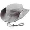 image:imageThe Hat Depot Cotton StoneWashed Safari Wide Brim Foldable DoubleSided Sun Boonie Bucket Hat2 Cotton  Grey
