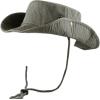 image:imageThe Hat Depot Cotton StoneWashed Safari Wide Brim Foldable DoubleSided Sun Boonie Bucket Hat2 Cotton  Olive